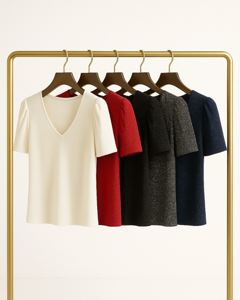Blusa Glitter M/ Princesa - Imagen 3