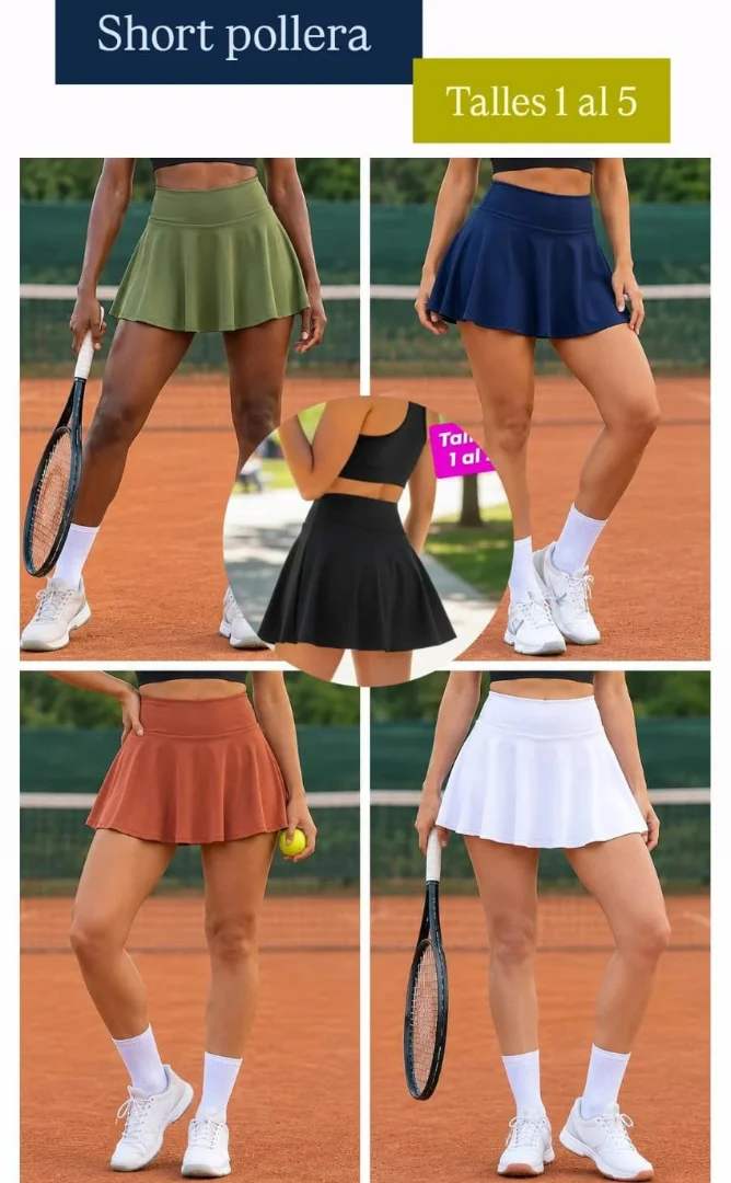 Short Pollera con Volado - Imagen 3