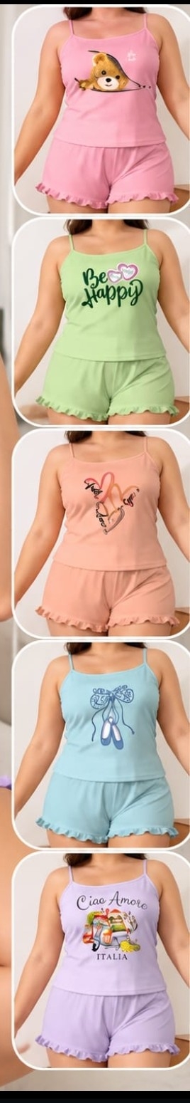 Pijama Moeley para  Dama Talle Especial - Imagen 2