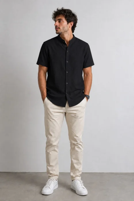 Camisa Lino Mao