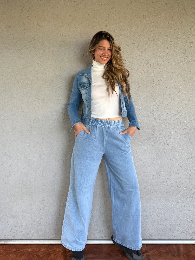 Palazo Jeans - Imagen 5