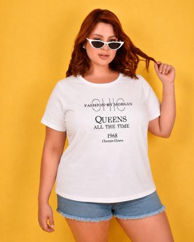 Remera con Strass