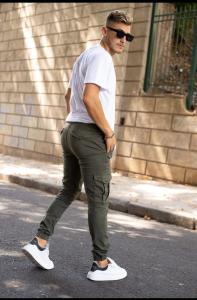 Pantalon Cargo Elastizado