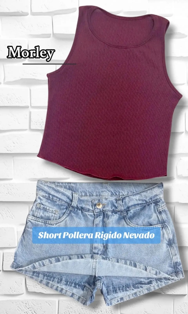 Short Pollera Rigido Nevado - Imagen 2
