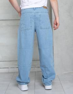 Baggy Celeste C/localizado de Hombre - Miniatura 3