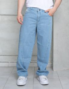 Baggy Celeste C/localizado de Hombre - Miniatura 4