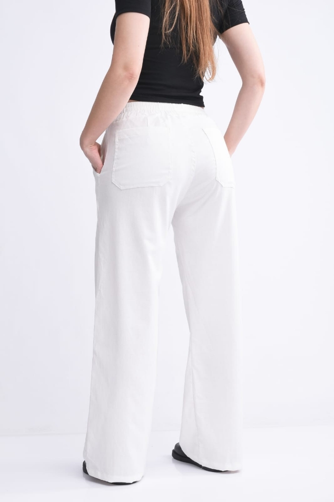 Camisero de Lino Blanco - Imagen 2