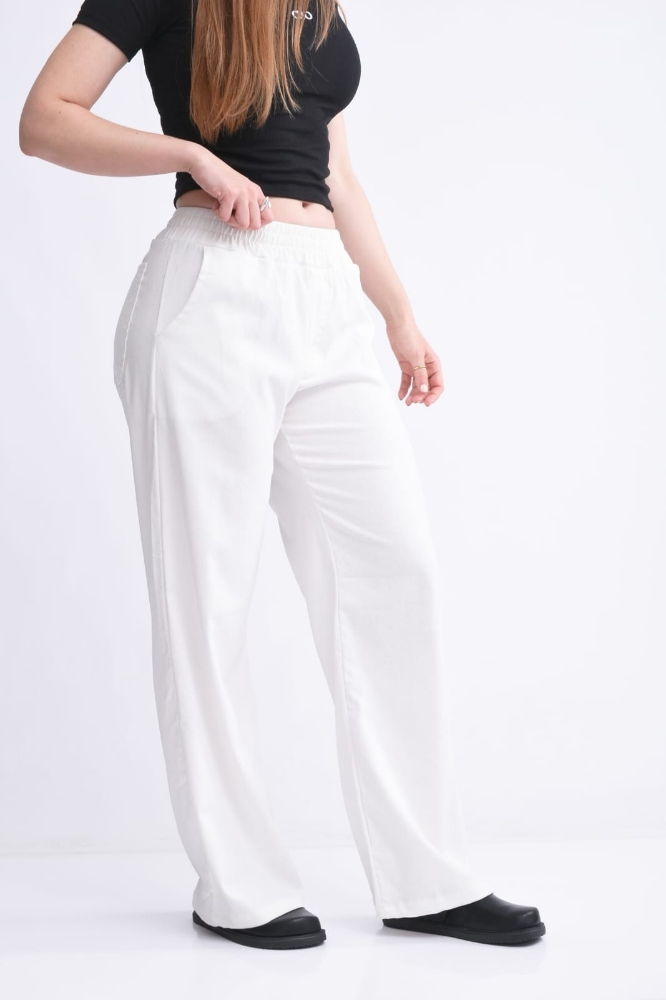 Camisero de Lino Blanco - Imagen 3