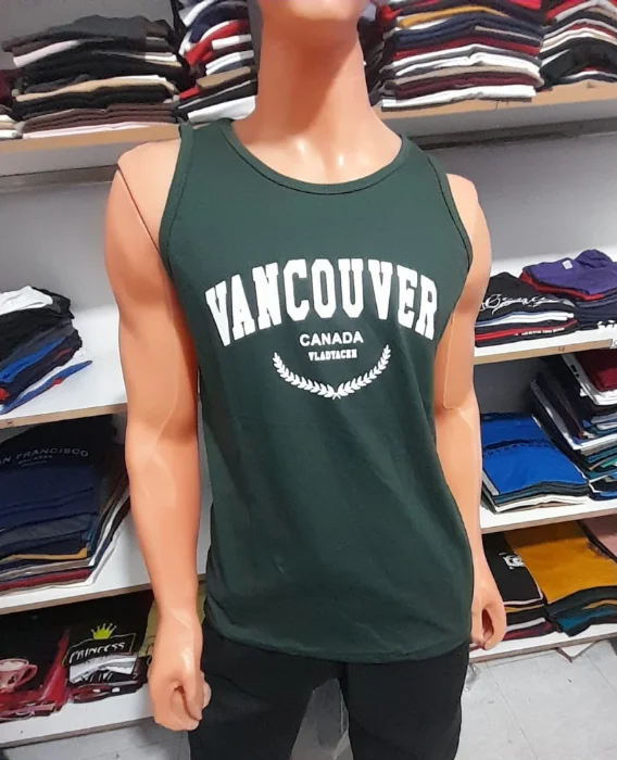 Musculosa Hombre Algodón