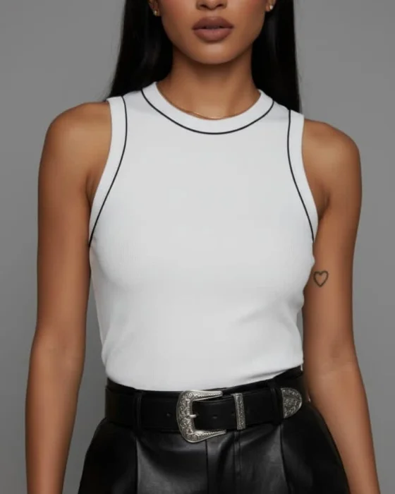 Musculosa C/venas