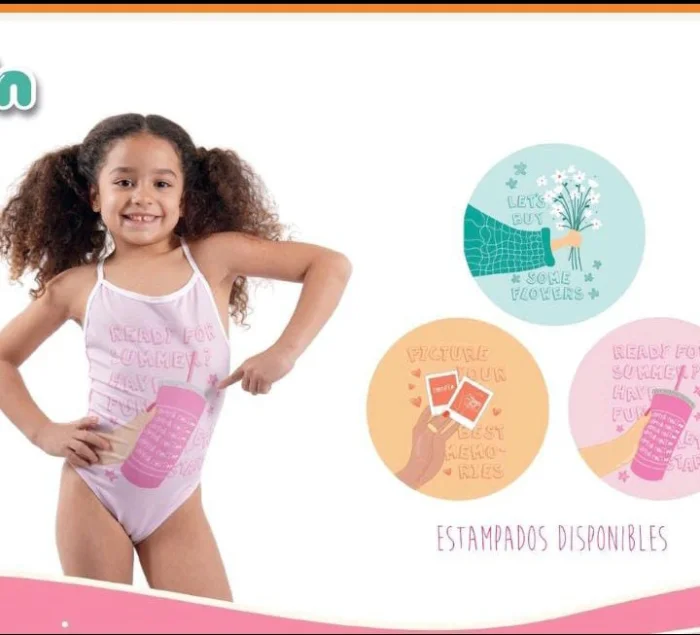 Malla Enteriza Niña Artículo 115