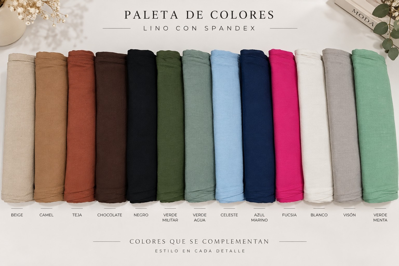 Palazo Lino Spandex - Imagen 2