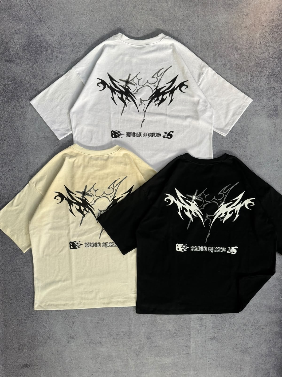 Remeras Boxy Fit Unisex, Estampado de Serigrafía - Imagen 2