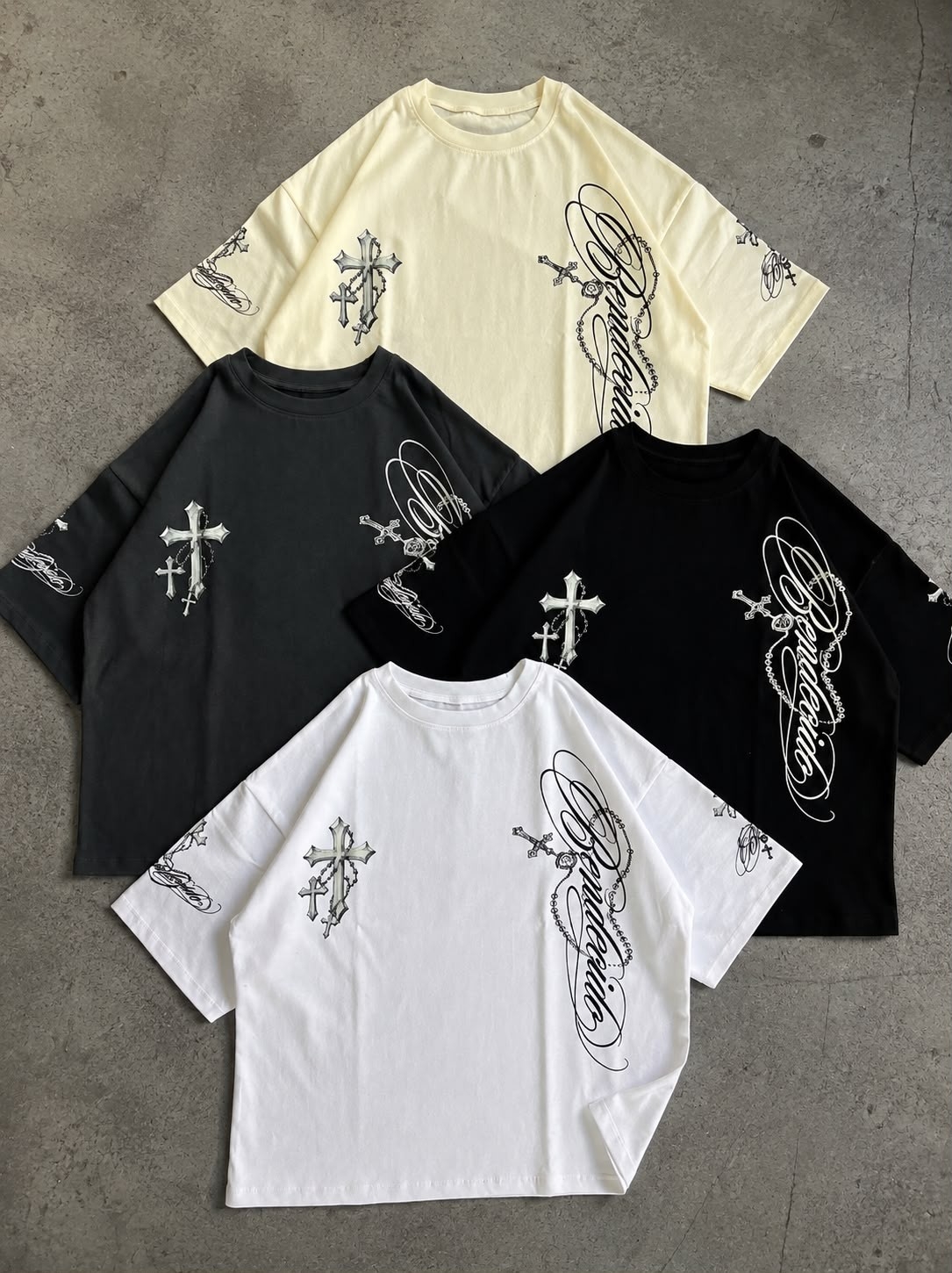 Remeras Boxy Fit Unisex, Estampado de Serigrafía - Imagen 6