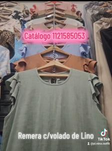 Remera con Volado de Lino