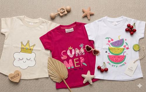 Remeras de Algodón Premium Beba - Miniatura 3