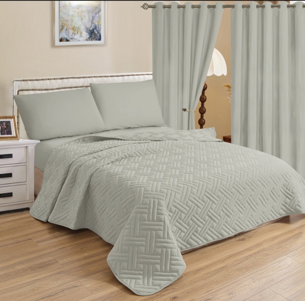 Cobertor   7 Piezas Queen- King Premium - Imagen 2