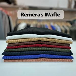 Remeras Wafle de Verano