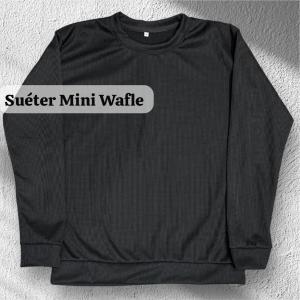 Suéter Mini Wafle Frizado