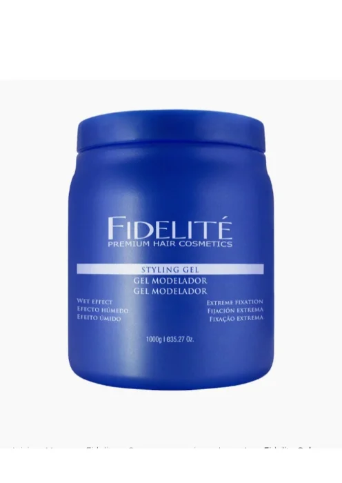 Gel Ef Extra Fijación Fidelite X 1 Kg Original Peluquería Barbería