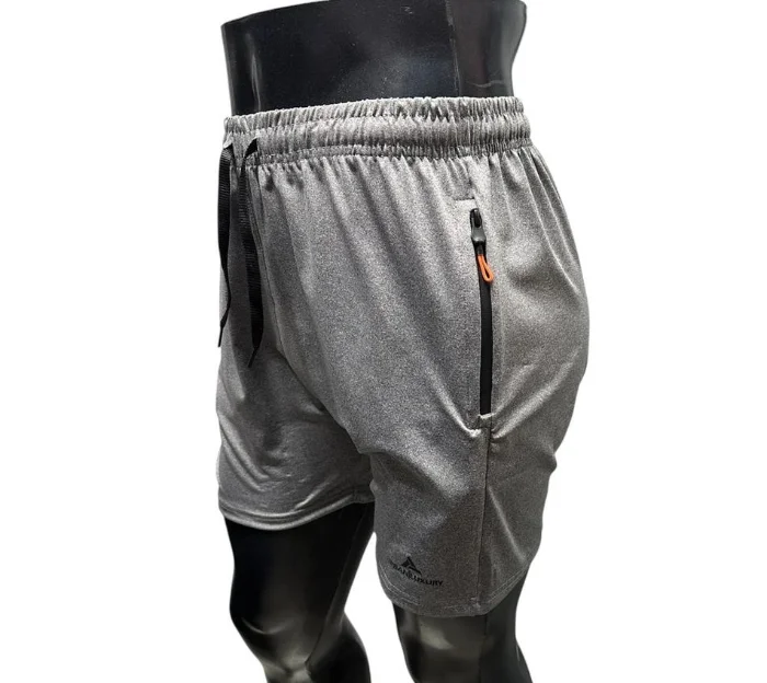 Short Deportivo de Lycra Cierres Engomados