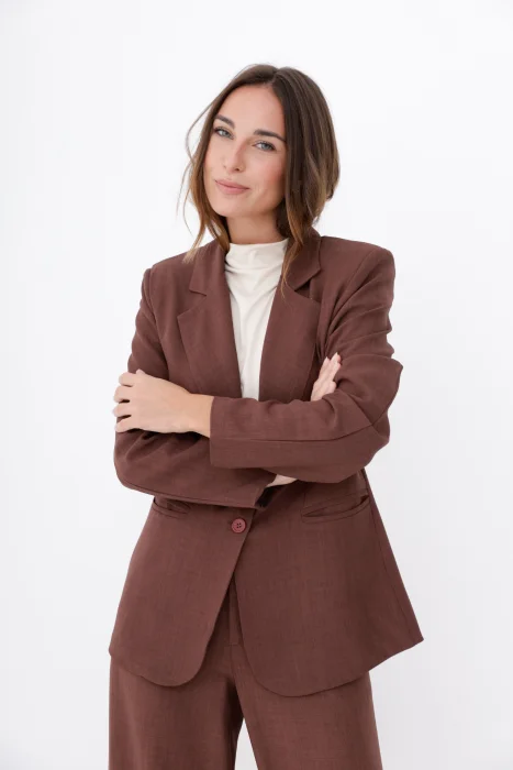 Blazer Mango C/forreria