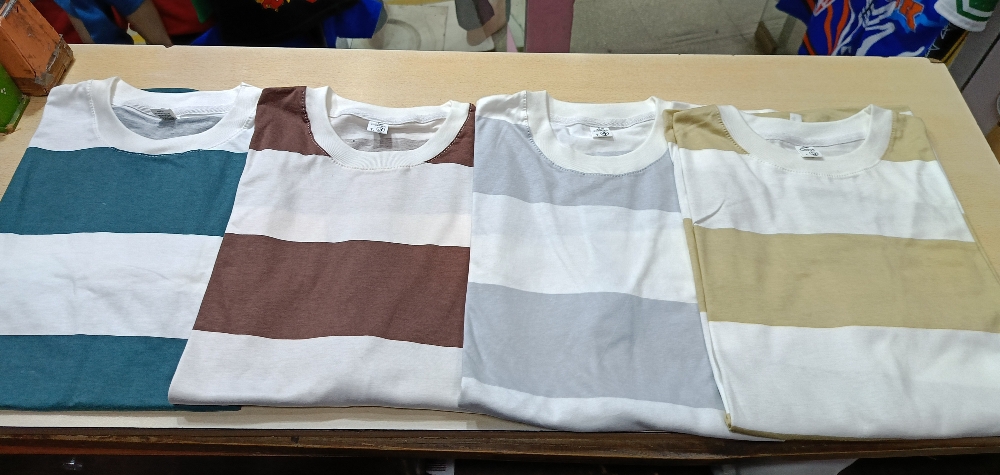 Remera Algodón Combinada - Imagen 2