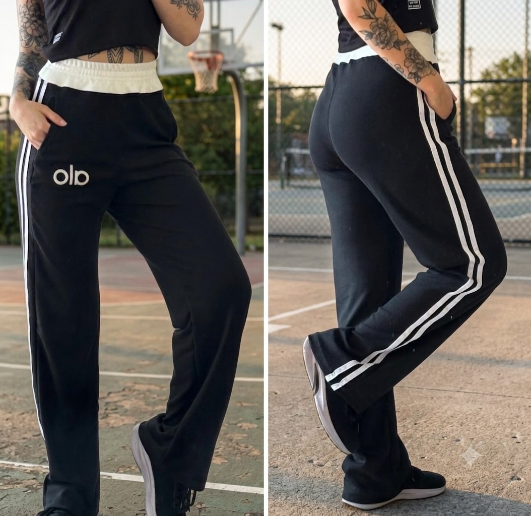 Pantalón Palazo Franja - Imagen 1
