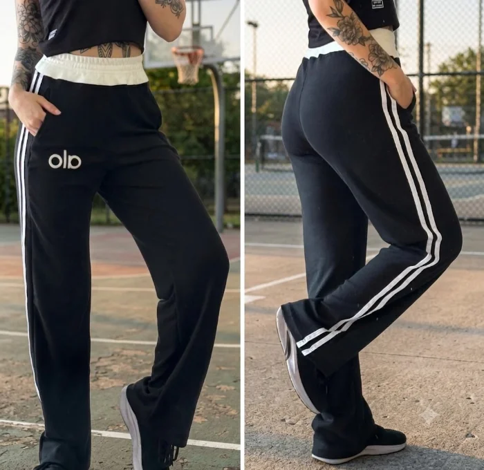 Pantalón Palazo Franja