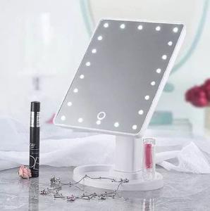 Espejo Led Luz Fria a Pila y Usb