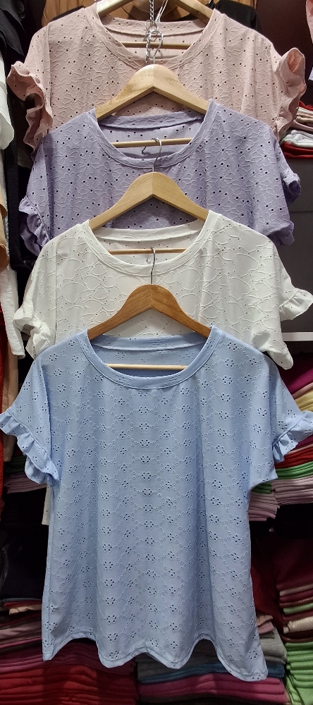 Remera Broderi  Volados - Imagen 2