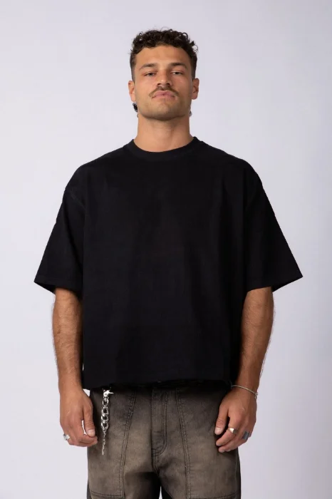 Remera Boxy Fit Tela Pesada