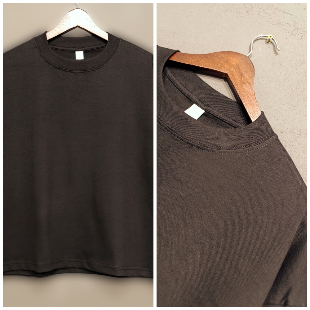 Remera Boxy Fit Tela Pesada - Imagen 3
