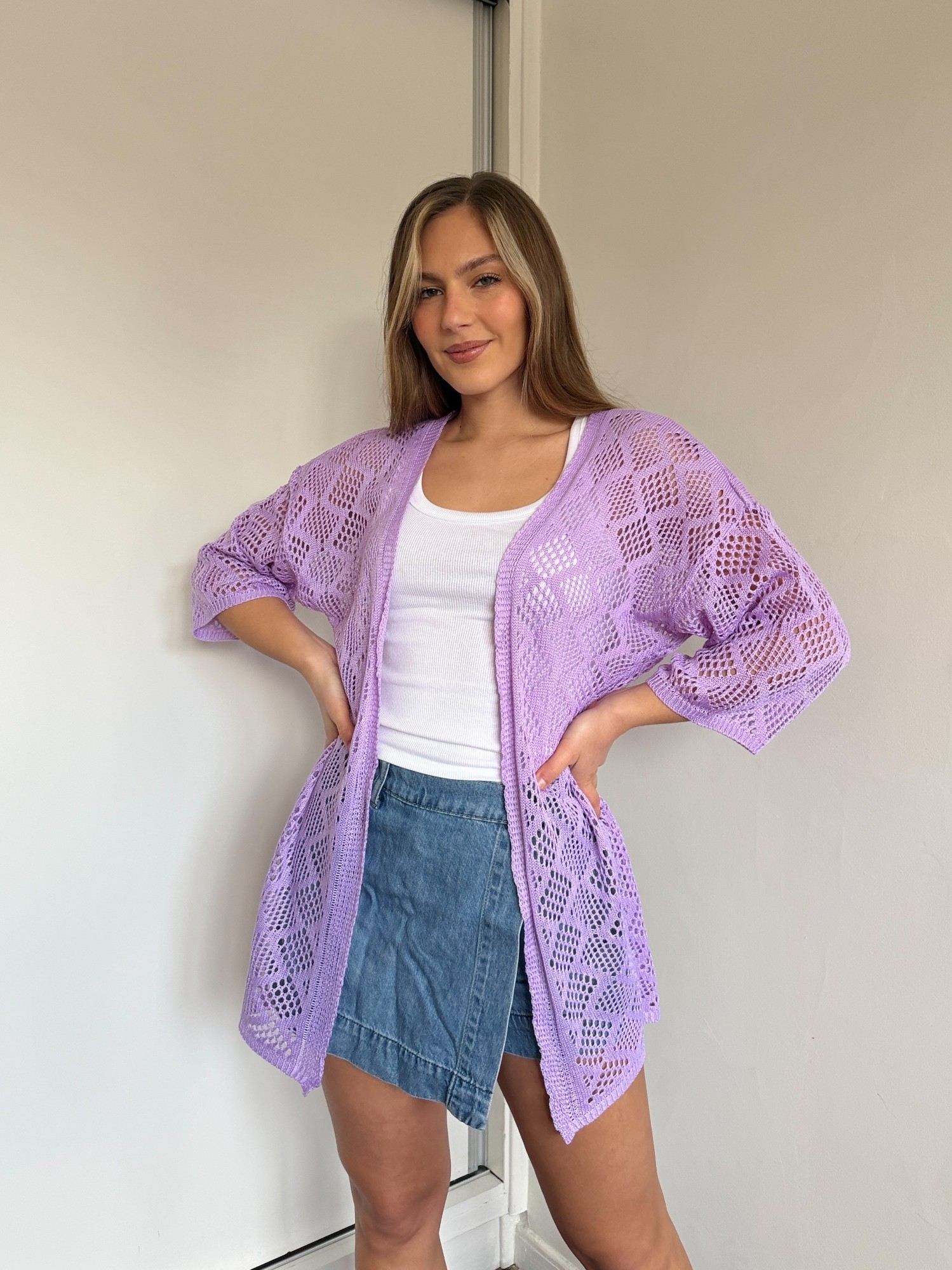 Kimono Briana de Hilo Algodón - Imagen 2