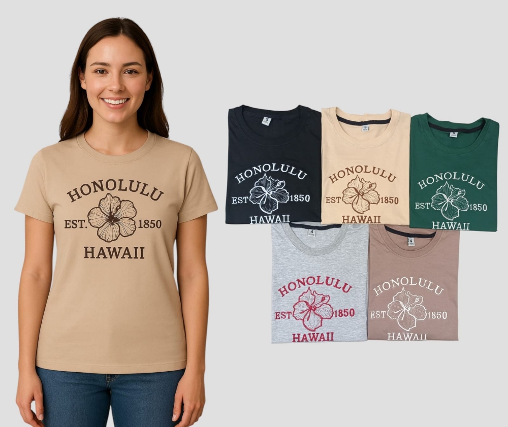 Remera Bordada Honolulo - Imagen 2