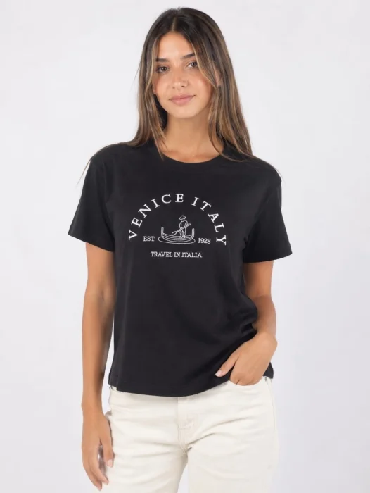 Remera Bordada Venice Italy