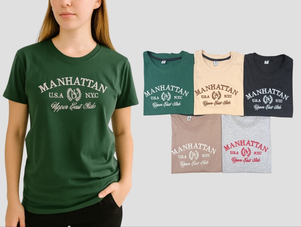 Remera Bordada Manhattan - Imagen 2