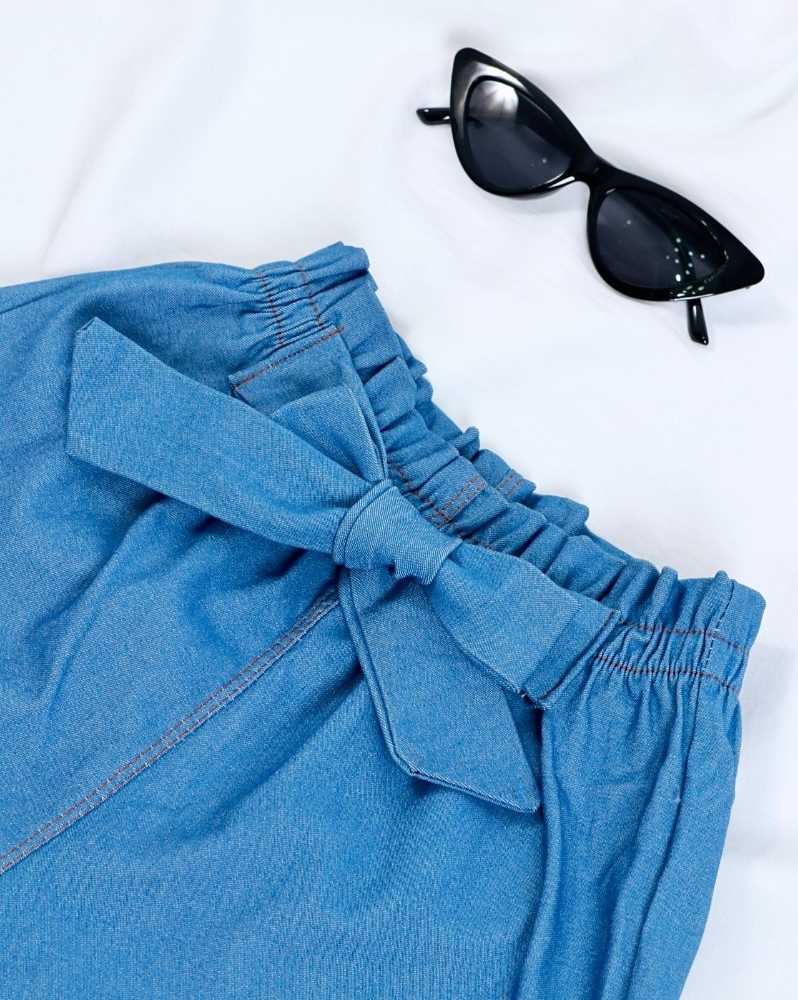 Short Simil Jean Lazo - Imagen 6