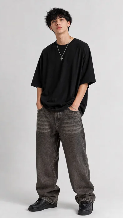 Jeans Baggy Hombre   Pantalon Ancho 2000's Caballero   Promos Mayoristas
