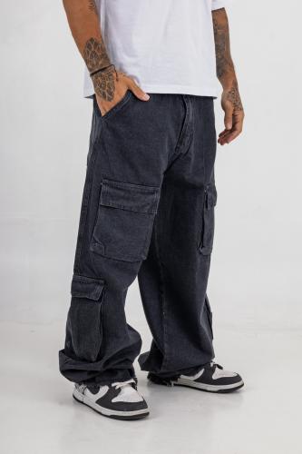 Jeans Bagi Oants Multipoket Hombre Art Felino