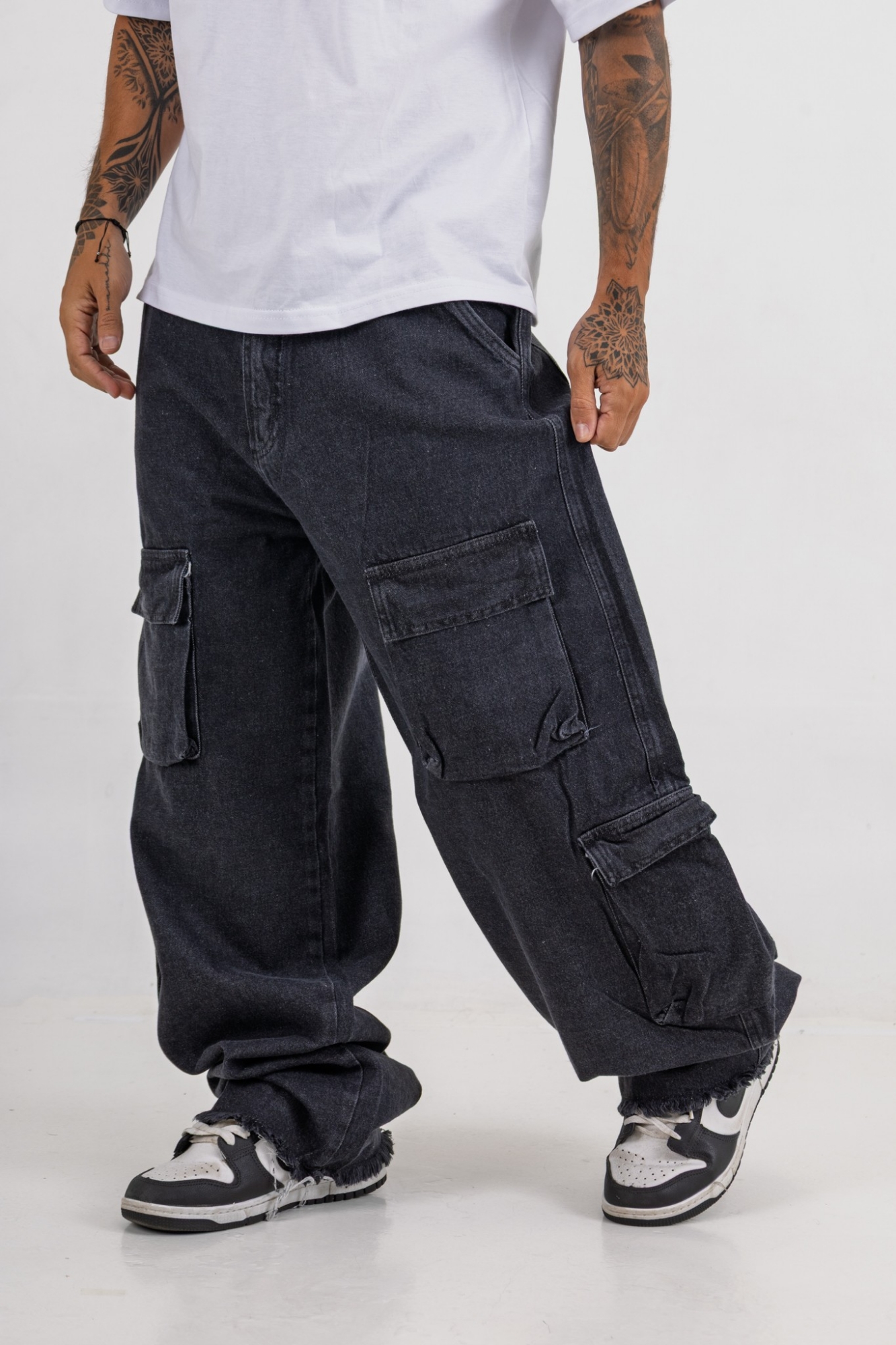 Jeans Bagi Oants Multipoket Hombre Art Felino - Imagen 2
