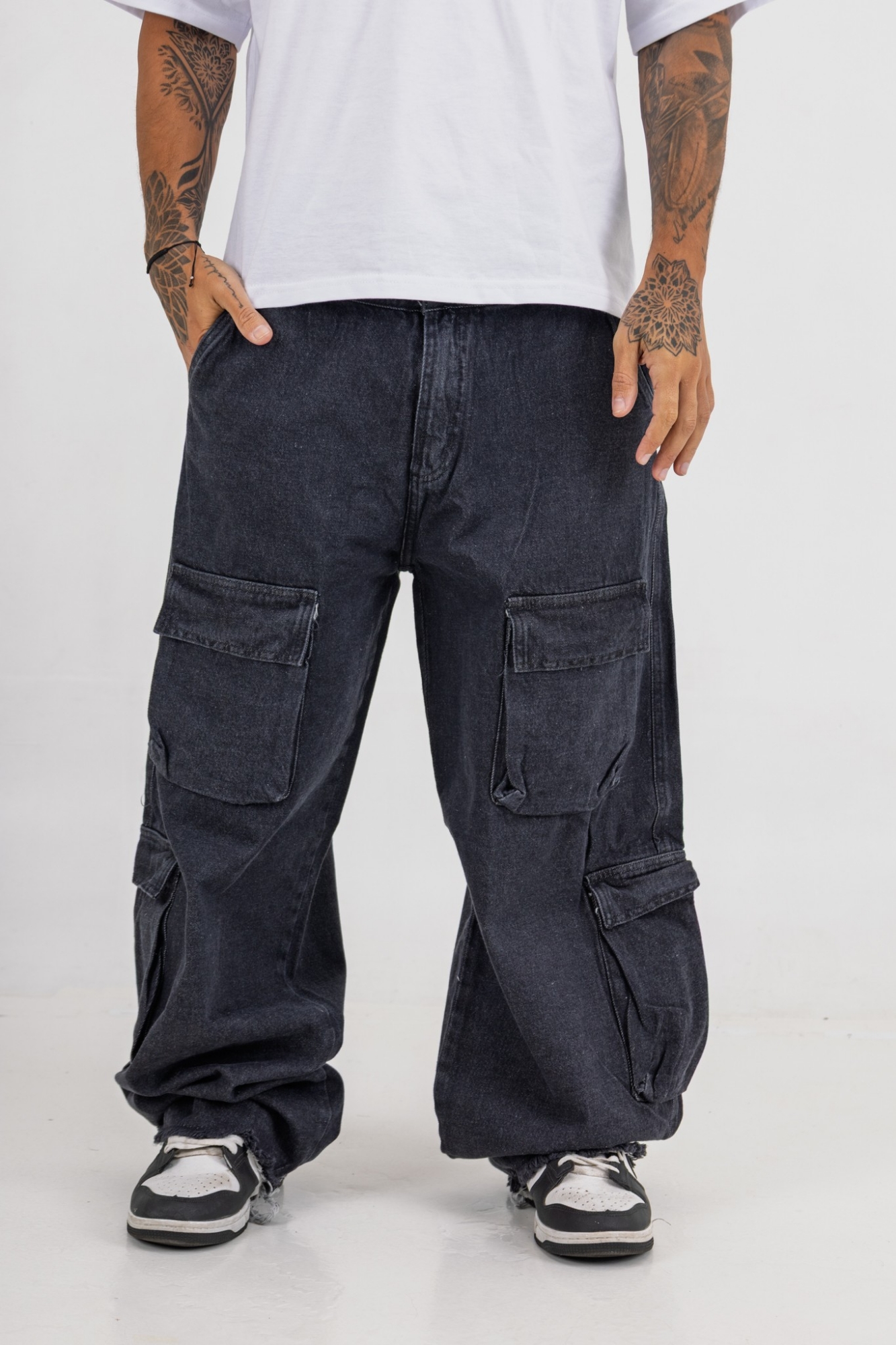 Jeans Bagi Oants Multipoket Hombre Art Felino - Imagen 3
