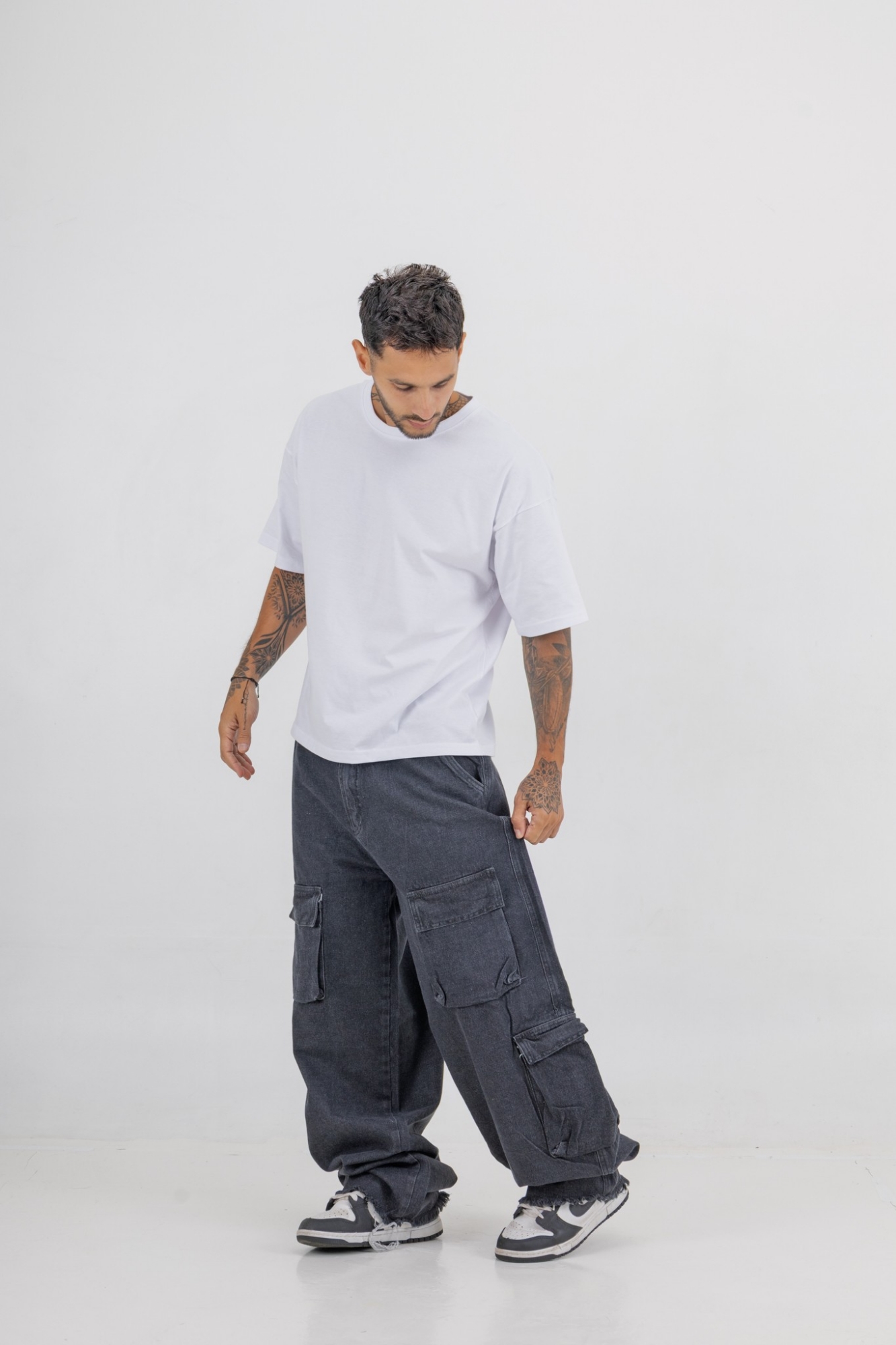 Jeans Bagi Oants Multipoket Hombre Art Felino - Imagen 7