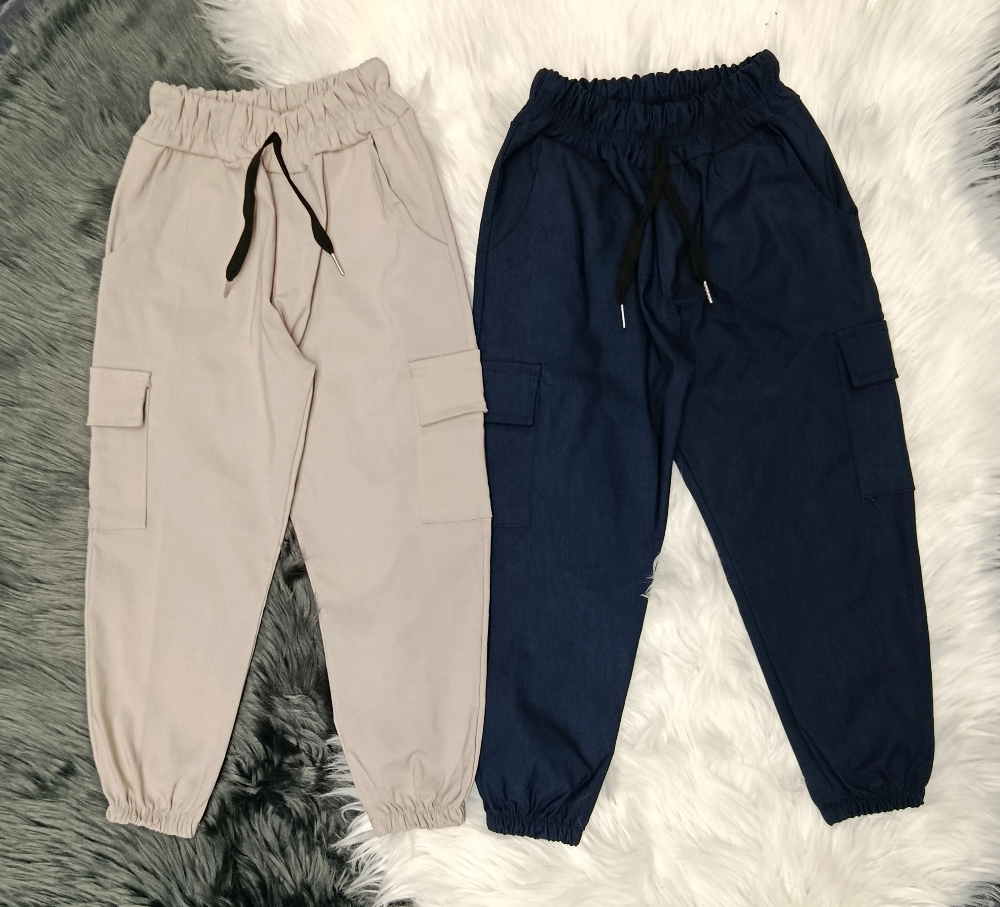 Pantalon Cargo de Bengalina - Imagen 2