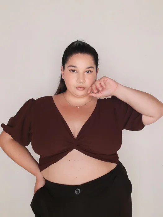 Top Cruzado Curvy