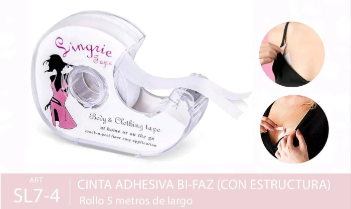 Cinta Adhesiva Bifaz con Estructura