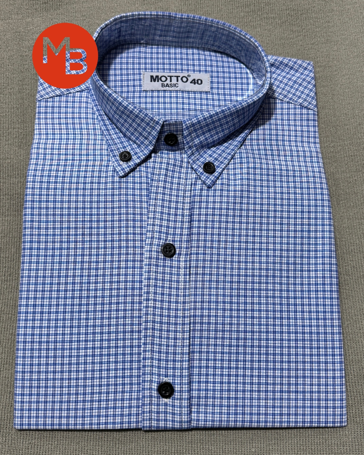 Camisa Clásica Rígida Cuadro Hombre - 10.jpg