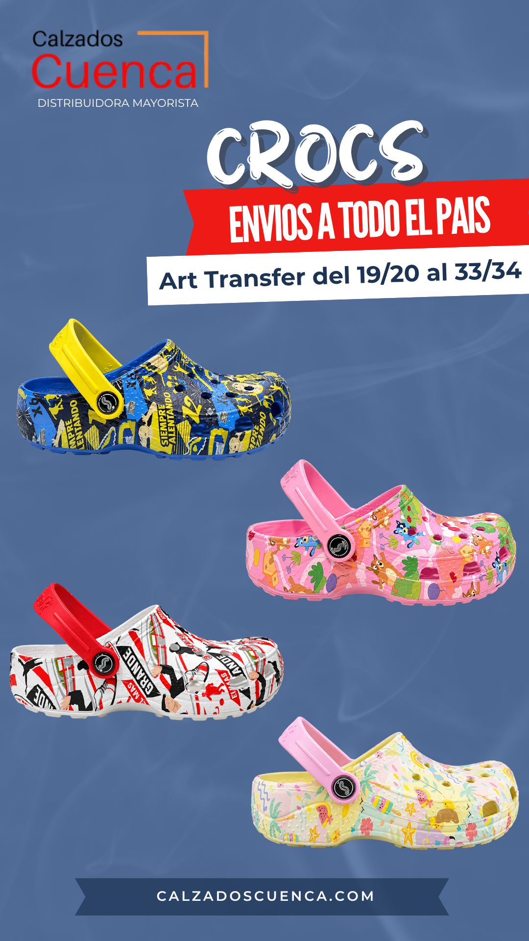 Sueco Goma Eva Sea Walk  Tipo Crocs Art. Transfer 19/20 al 33/34 - 8.png