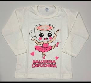 Camiseta Algodón C/dibujo de Nena - Miniatura 2