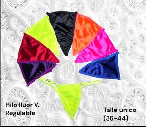 Tanga Hilo Flúor V (liso)